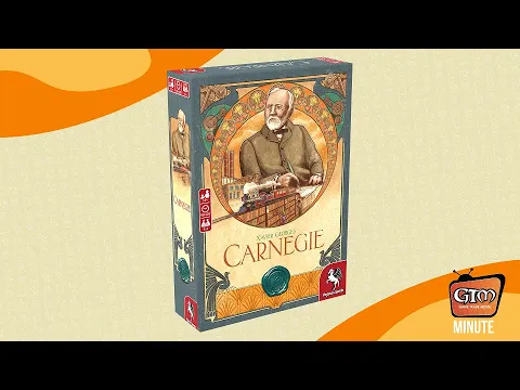 Carnegie by Pegasus Spiele | Game Trade Minute | (A 60 Second Snapshot)