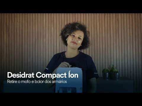Desumidificador de Ar Compact Íon Branco Bivolt Desidrat