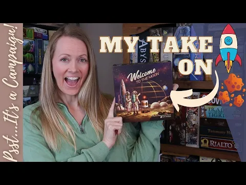 WELCOME TO THE MOON | A Flip & Write Adventure Campaign!