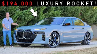 2024 BMW i7 M70 -- The FASTEST and NICEST 7-Series Ever! (Executive Rear Seat + 650 HP)