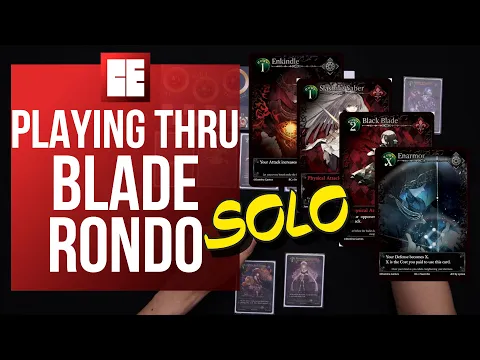 Solo Play Through | Blade Rondo | Cardboard East