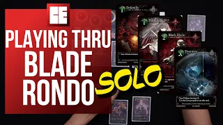 Solo Play Through | Blade Rondo | Cardboard East