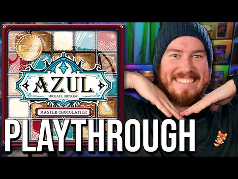 BETTER Than the original? Azul Master Chocolatier Board Game Playthrough