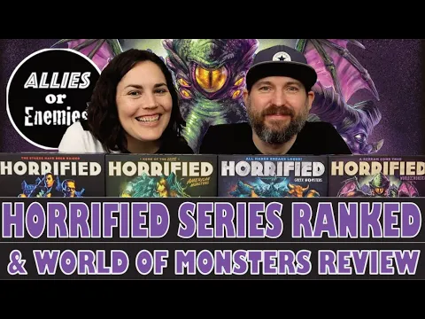 Horrified Series Ranked & World of Monsters Review