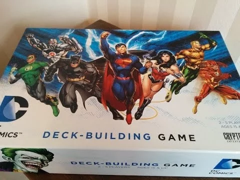 Tokens & Heft: DC Deckbuilding Game review