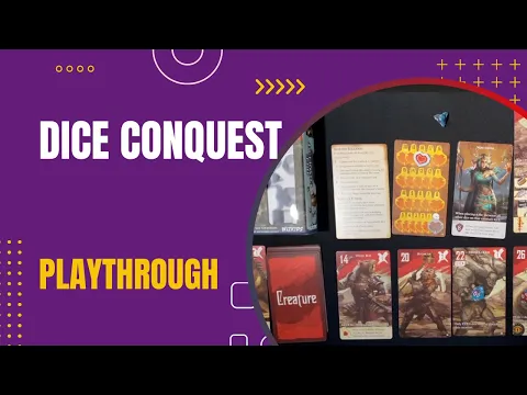 Dice Conquest Board Game Sorceress Hero | Playthrough #2 | DaniCha