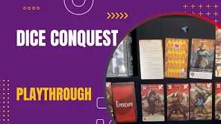 Dice Conquest Board Game Sorceress Hero | Playthrough #2 | DaniCha