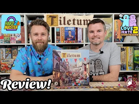 Tiletum - Review from Hard 2 Master | Board&Dice #boardgames #boardgamereview