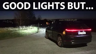 Nio EL7 headlights test
