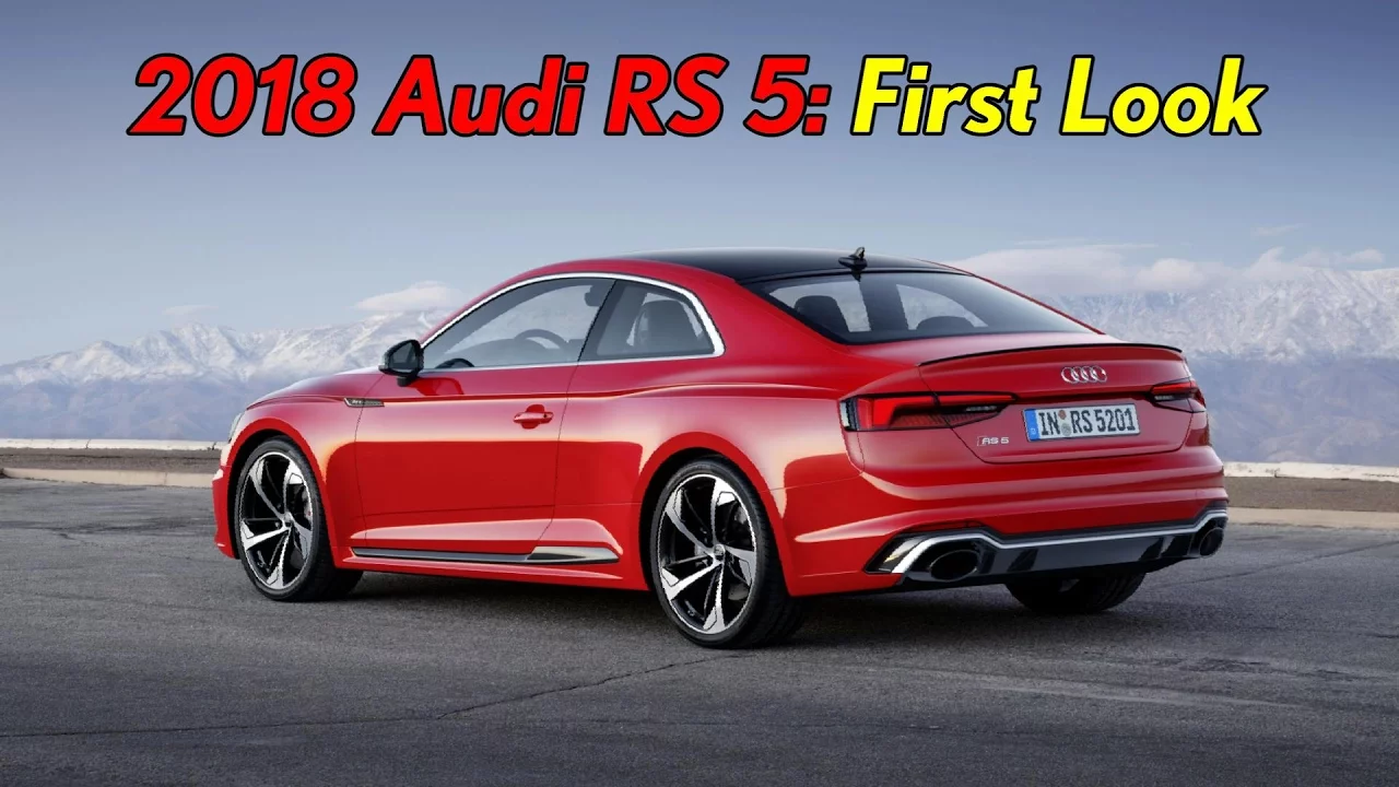 2018 Audi RS 5 Coupe: First Look | New York Auto Show 2017