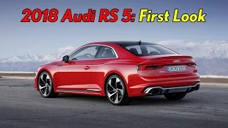 2018 Audi RS 5 Coupe: First Look | New York Auto Show 2017