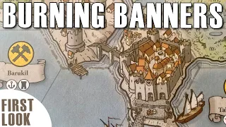 Burning Banners Overview & First Look | Compass Games | Fantasy Wargame Board Game