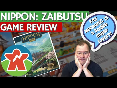 Nippon Zaibutsu - Board Game Review - Game of the Year??