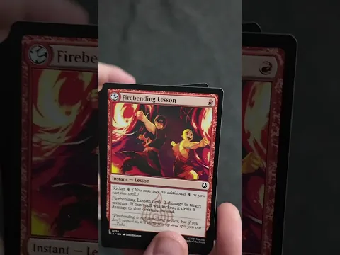 Magic the Gathering Avatar The Last Airbender Jumpstart Booster Iroh Unboxing