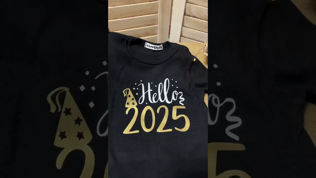 Комплект для дівчинки новорічний "Hello 2026"