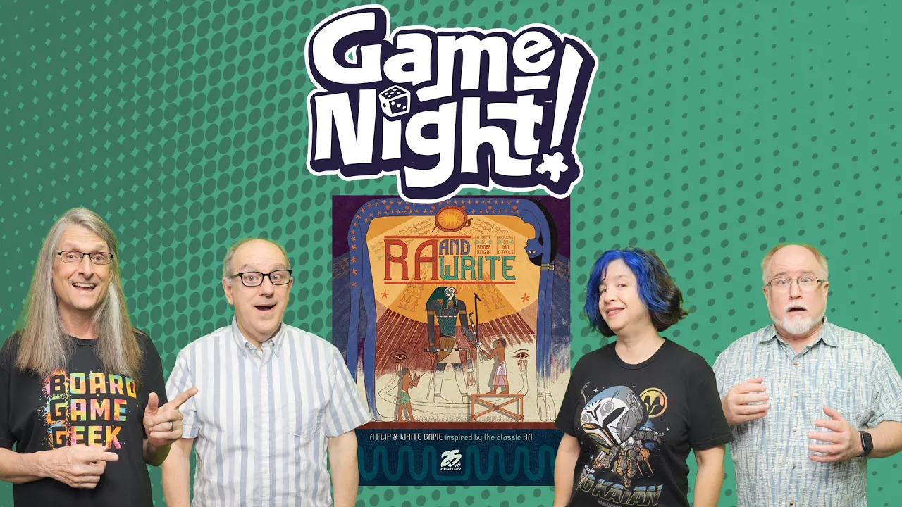 RA & Write - GameNight! Se13 Ep30 - How to Play & Playthrough
