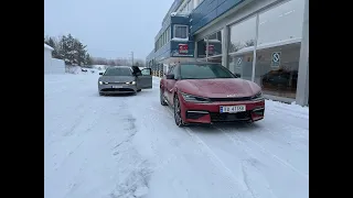 Kia EV6 Exclusive RWD og GT-Line AWD på sørlandske vinterveier
