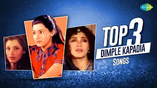 Top 3 Songs of Dimple Kapadia  | Tera Naam Liya | Chabi Kho Jaye (Hum Tum Ek) | Yara Seeli Seeli