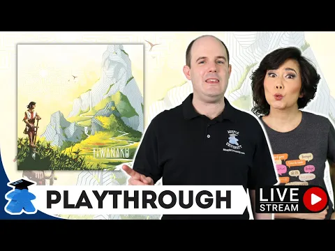 Tiwanaku - Live Playthrough Board Game and Giveaway.