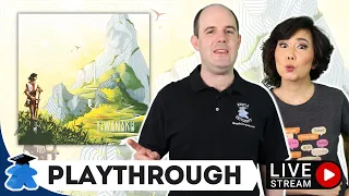 Tiwanaku - Live Playthrough Board Game and Giveaway.