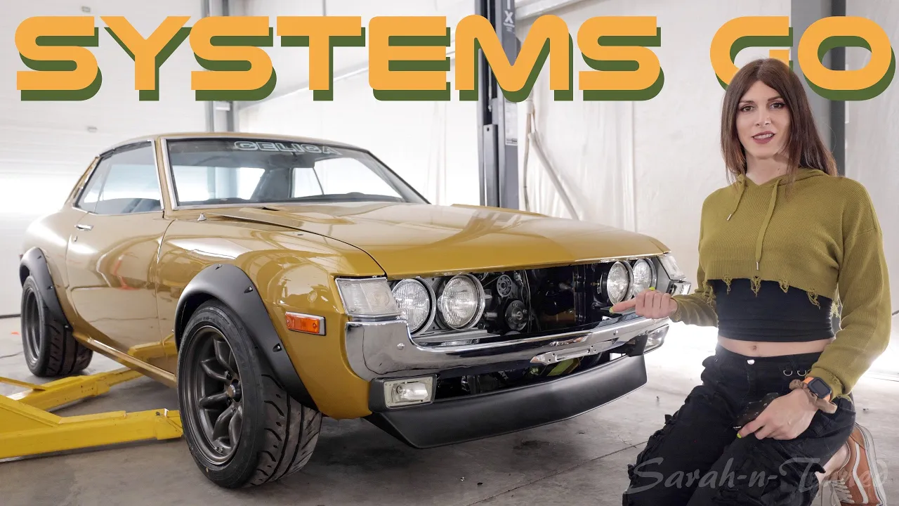 All Systems Go.. Except For This // 2UZ V8 '74 Celica