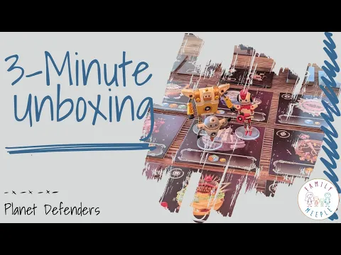 3-Minute Unboxing - Planet Defenders
