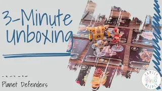 3-Minute Unboxing - Planet Defenders