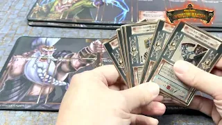 Grim Dark Dungeon Master: Catacombs of the Necromancer Game - Hero Component Sneak Preview