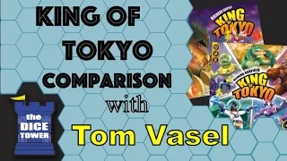 King of Tokyo Comparison - with Tom Vasel