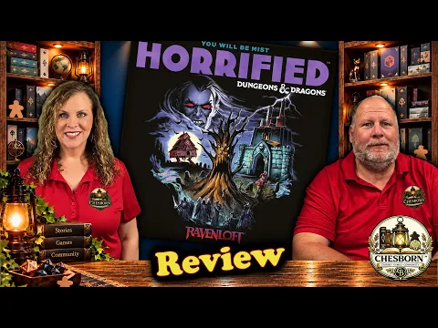 Horrified: D&D Ravenloft Review | A Frightfully Good Board Game?