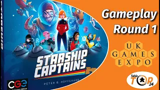 Starship Captains Round 1 Playthrough - UKGE 2022