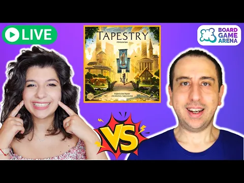 Partita Live a Tapestry su Board Game Arena