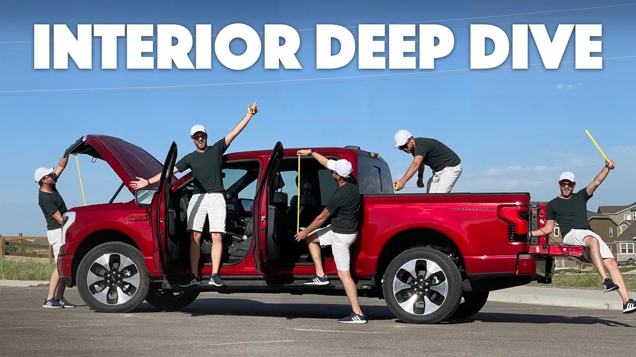 I Measure Every Nook And Cranny Of The Electric Ford F-150 Lightning!