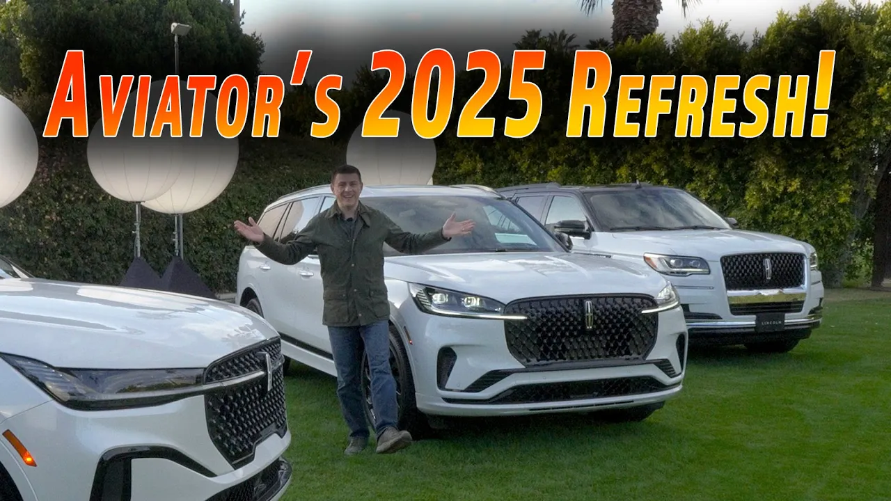 Lincoln Updated The 2025 Aviator SUV With New Looks And More Tech!