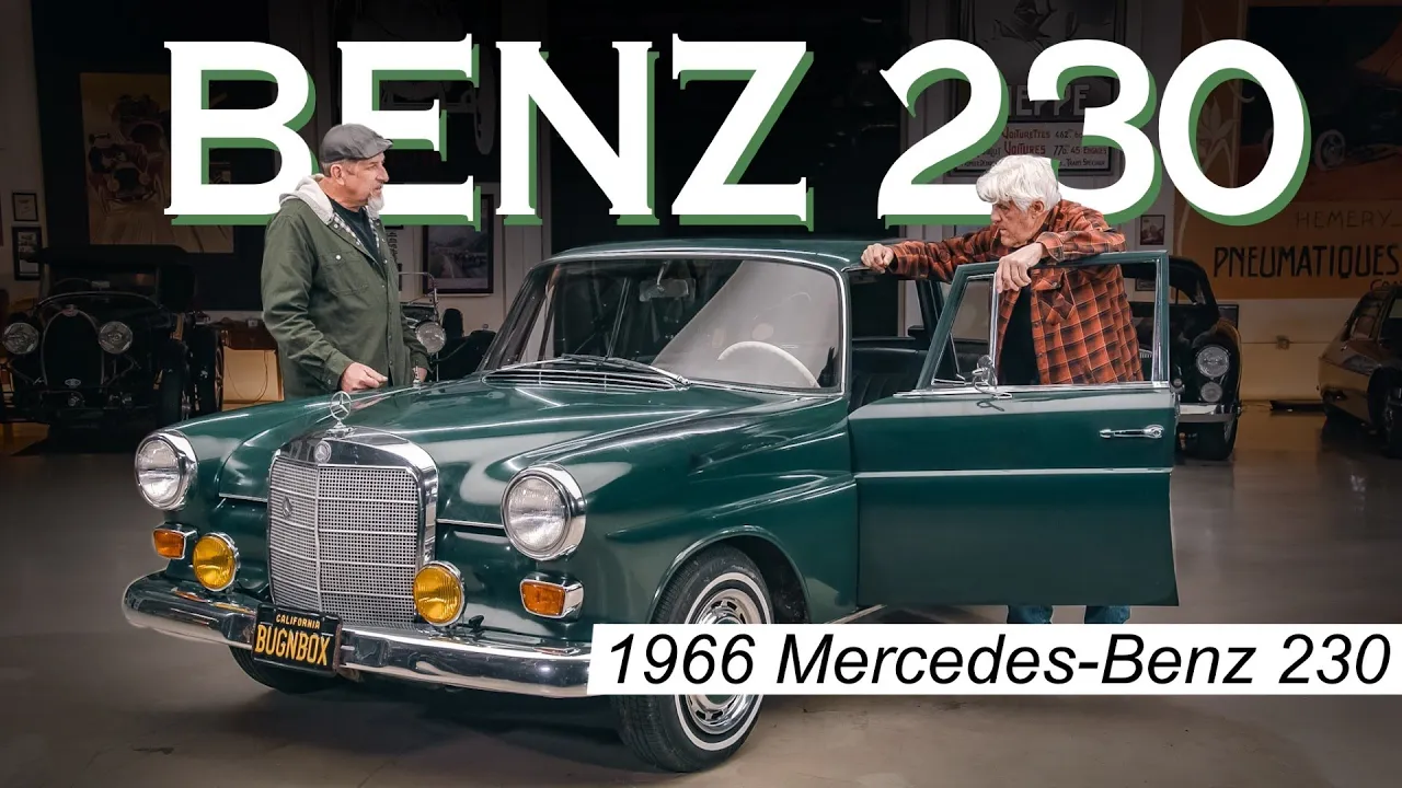 Jay Leno Drives a 1966 Mercedes 230 Fin Tail Cross-Country Survivor | Jay Leno’s Garage