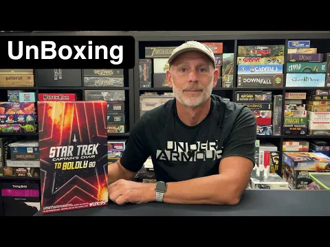 TDG: Star Trek: Captain's Chair - To Boldly Go unboxing with Ray
