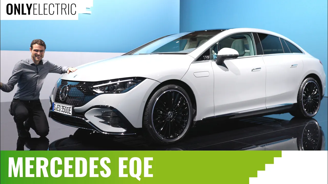Mercedes EQE - the Premiere REVIEW of the Electric E-Class !