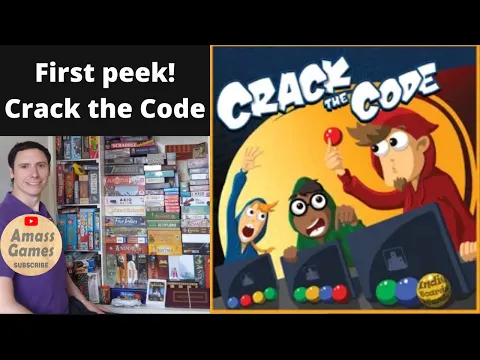 How to setup, play and unbox Crack the Code, Hanabi like co-op campaign board game by * AmassGames *