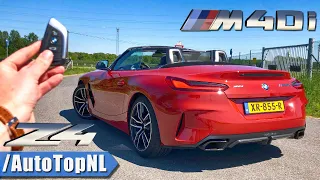 BMW Z4 M40i REVIEW POV on AUTOBAHN & ROAD by AutoTopNL