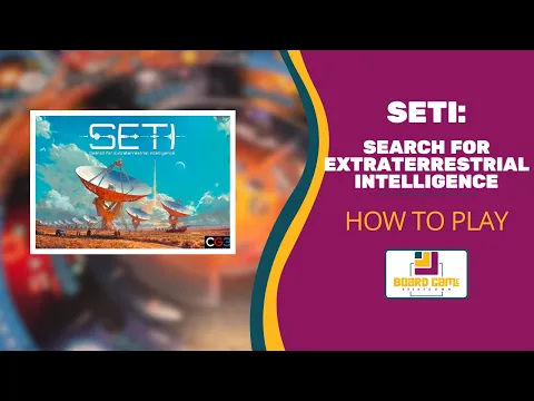 SETI: Search for Extraterrestrial Intelligence | Full Rules Tutorial with Solo