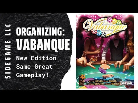 Organizing Vabanque (New Edition, Fully Sleeved, No Lid Lift) SideGame LLC
