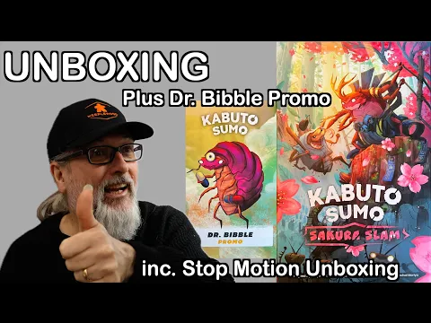 Kabuto Sumo Sakura Slam Board Game | Allplay Games | Fun Unboxing plus Dr Bibble Promo