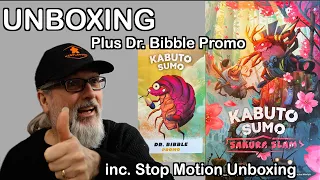 Kabuto Sumo Sakura Slam Board Game | Allplay Games | Fun Unboxing plus Dr Bibble Promo