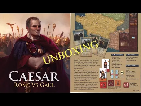 CAESAR ROME VS GAUL - UNBOXING