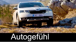 Skoda Octavia Scout Facelift Exterior & Offroad driving scenes Preview new neu