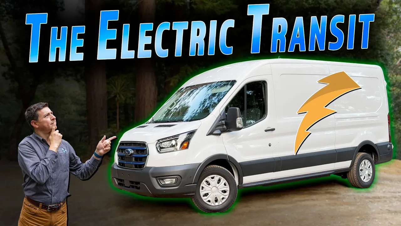 2025 Ford E-Transit Review | Ford's Short-Range Cargo Hauler Almost Makes Sense...