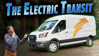 2025 Ford E-Transit Review | Ford's Short-Range Cargo Hauler Almost Makes Sense...