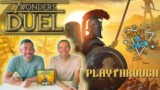 7 WONDERS DUEL | Board Game | Playthrough