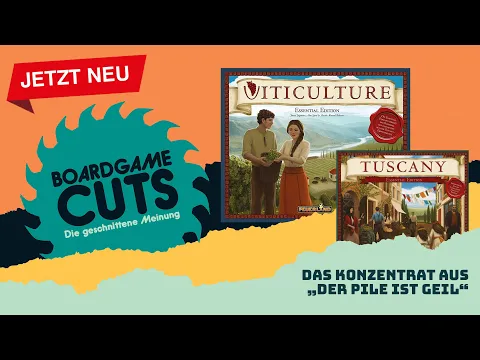 BOARDGAME CUTS ️ Die geschnittene Meinung zu "Viticulture"
