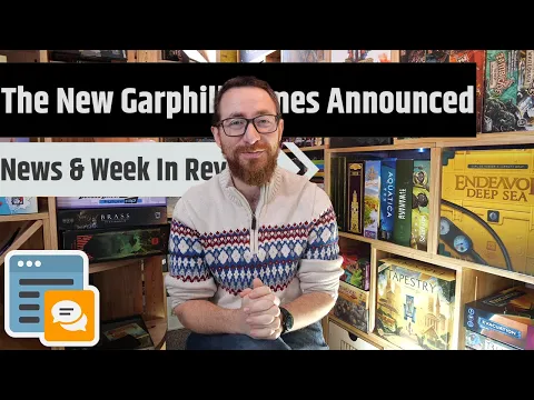 News & Week In Review - Carcassonne Meets Labyrinth, The New Garphill Games Linup & More!!!